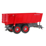 RC traktor s vlečkou 2,4Ghz 1:28 červený RTR